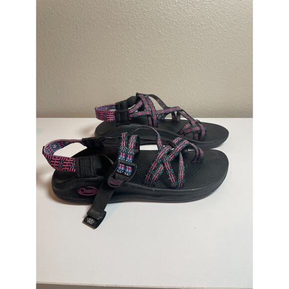 Chaco Women Sz 8 Z Boulder X2 Loop Toe Outdoor Hiking Sandals Shoes - Picture 1 of 6